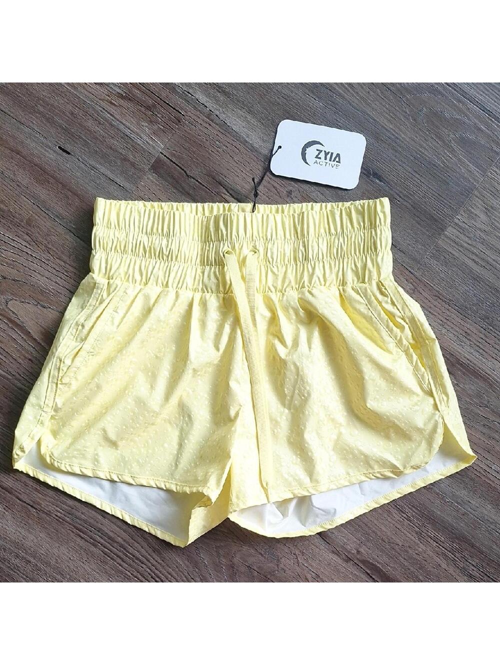 Nwt Zyia Active Yellow Short Size Xs